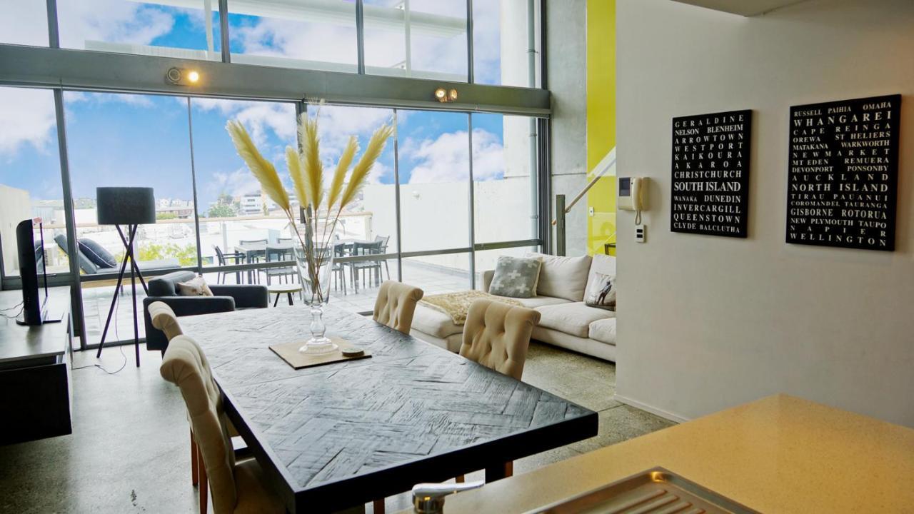 City Fringe Apartment With Sky Tower And City Views Auckland Eksteriør billede