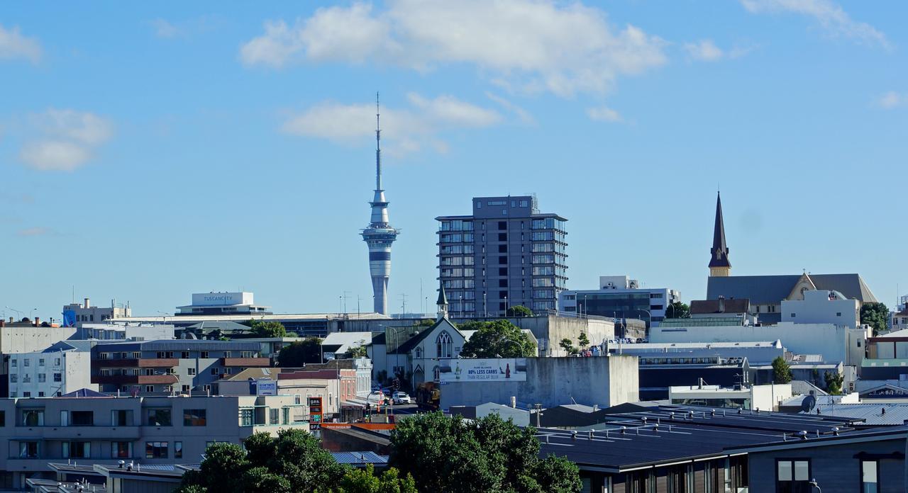 City Fringe Apartment With Sky Tower And City Views Auckland Eksteriør billede