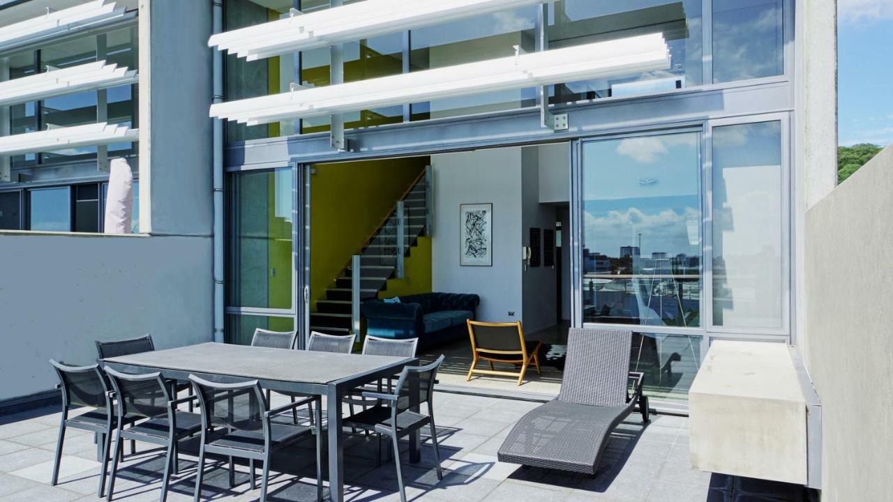 City Fringe Apartment With Sky Tower And City Views Auckland Eksteriør billede